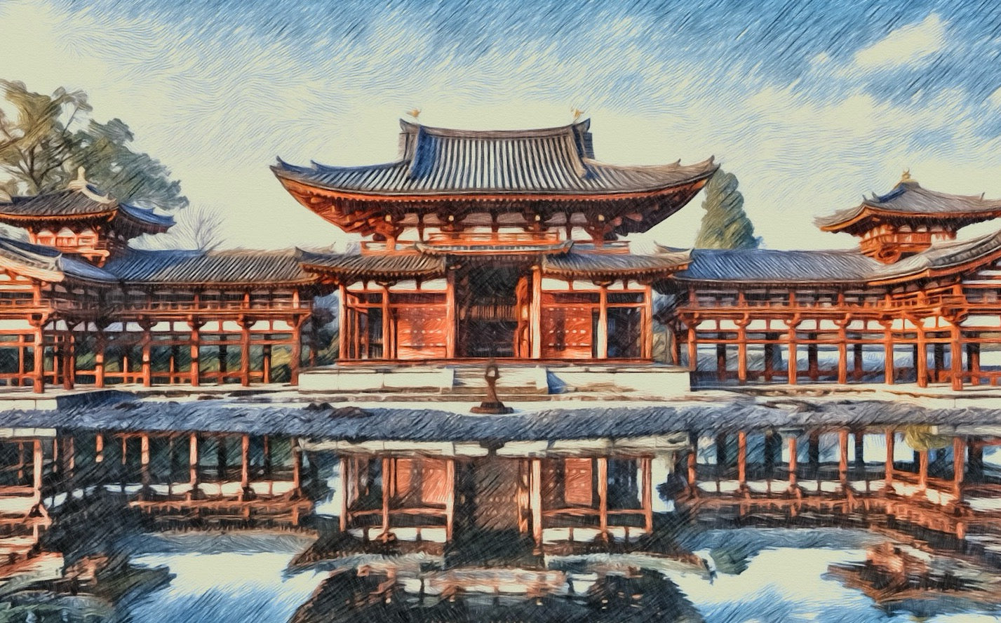 平等院鳳凰堂 ― 水面に浮かぶ永遠、光の行方を追う旅 – wabisuke.kyoto