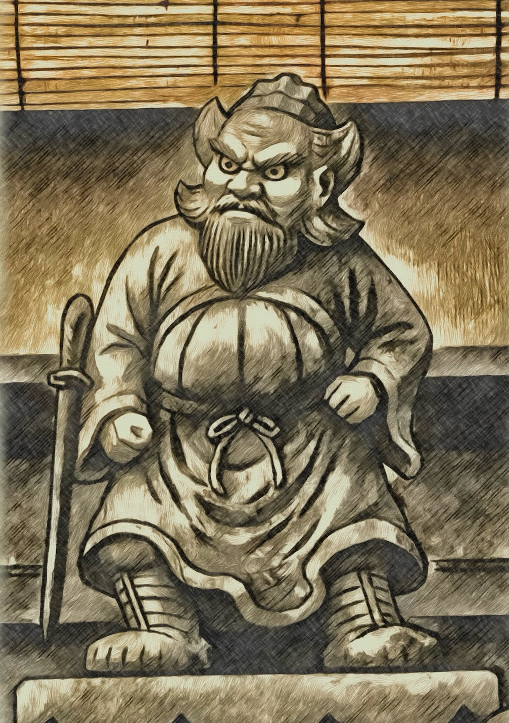 鐘馗さんとは？ー魔を祓い、静けさを守る存在 – wabisuke.kyoto