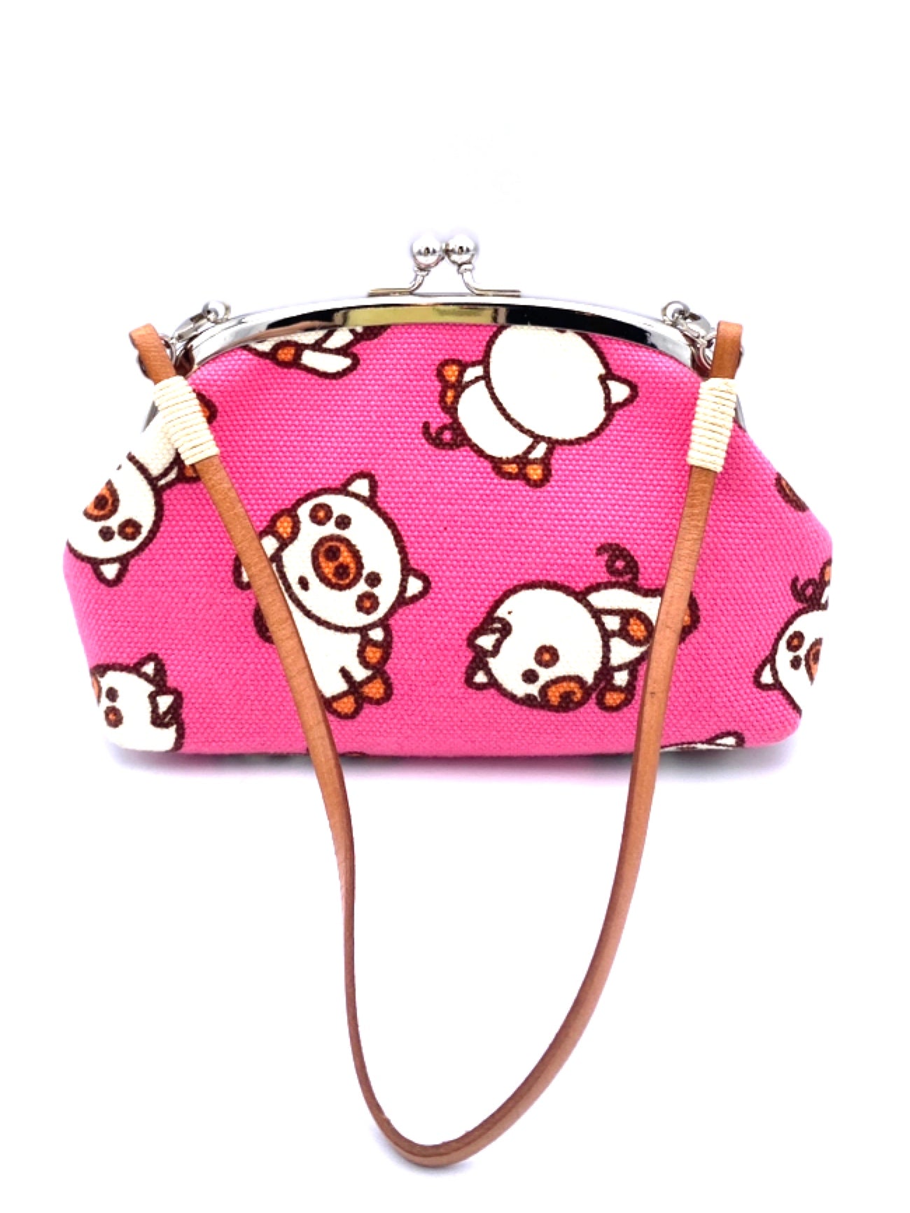 画像をギャラリービューアに読み込む, おさいふバッグ こぶた/Purse