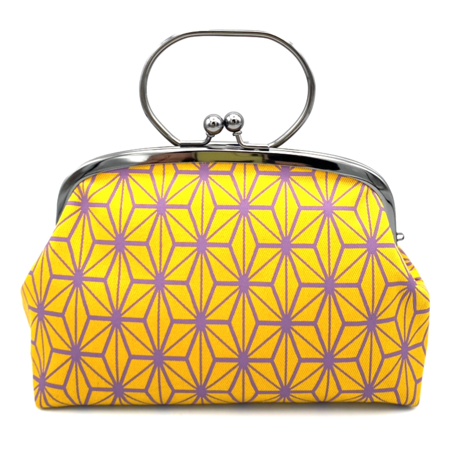 画像をギャラリービューアに読み込む, がま口ポーチ(大)ASANOHA/Bag/Pouch