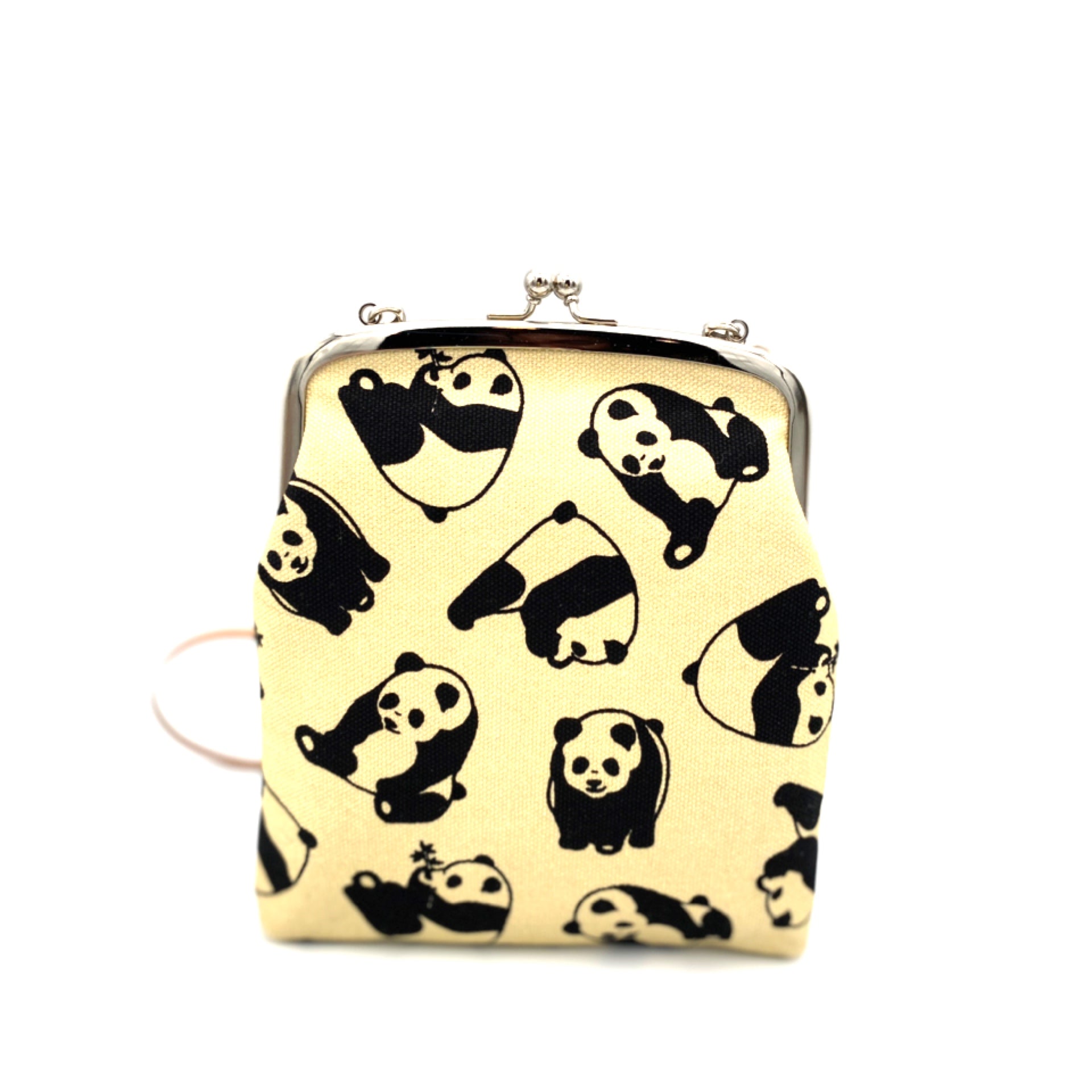 がま口ポシェット パンダ／Pochette – WABISUKE